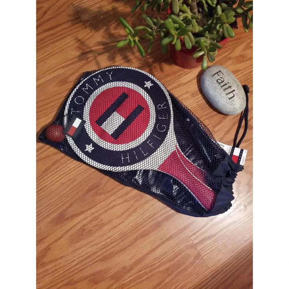 Vintage Tommy‎ Hilfiger Paddle an Ball